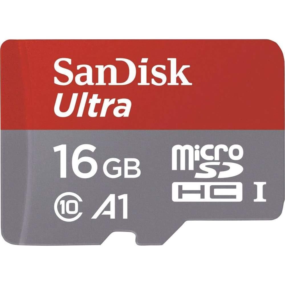 SanDisk 16GB Ultra microSDHC UHS-I Tarjeta de Memoria 98MB/s