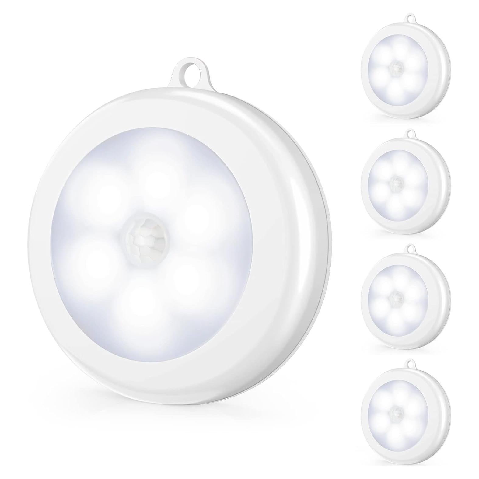 Luz Nocturna LED Mlambert con Sensor de Movimiento 4 Pack