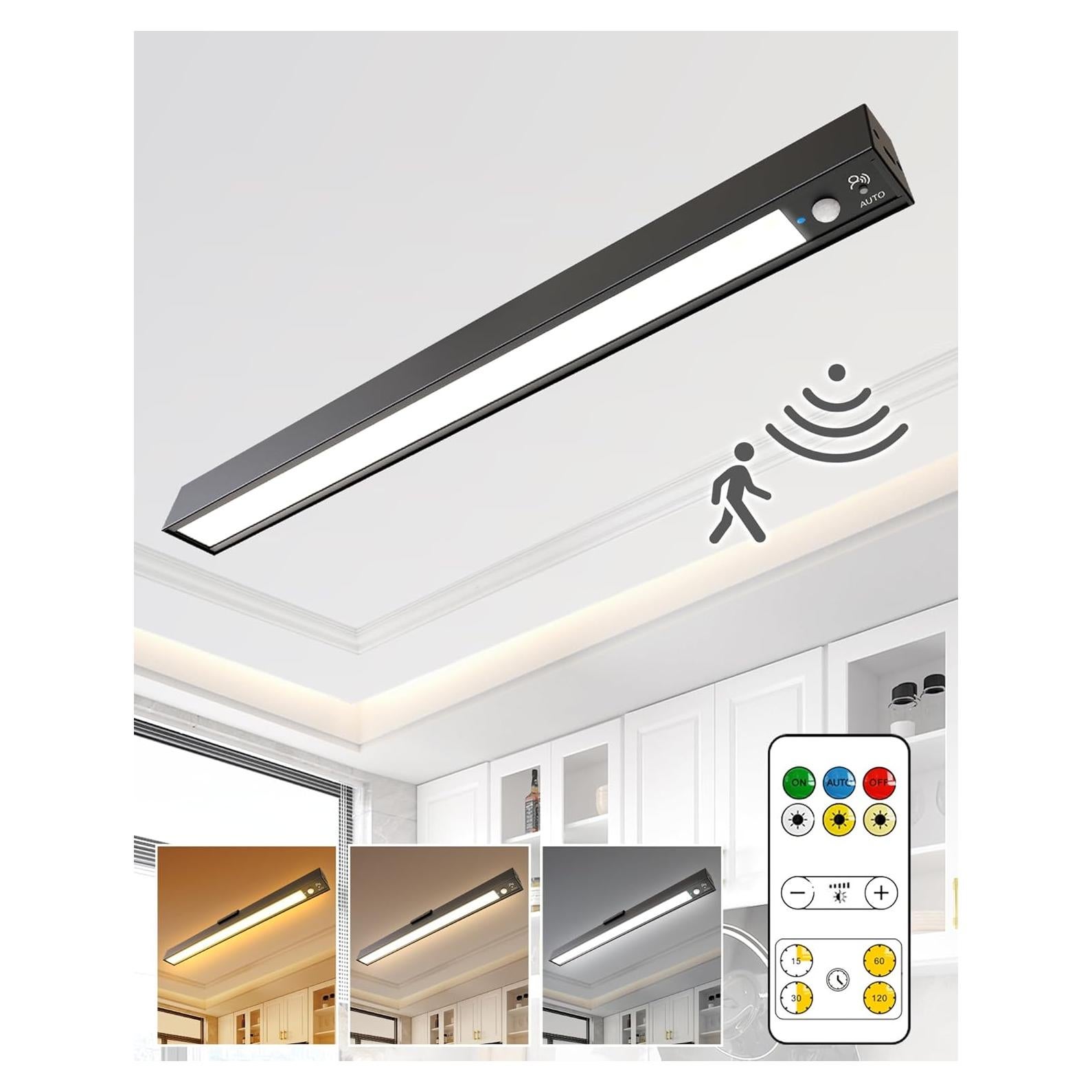 Luz de Techo LED LYTARA 40.64cm con Sensor de Movimiento