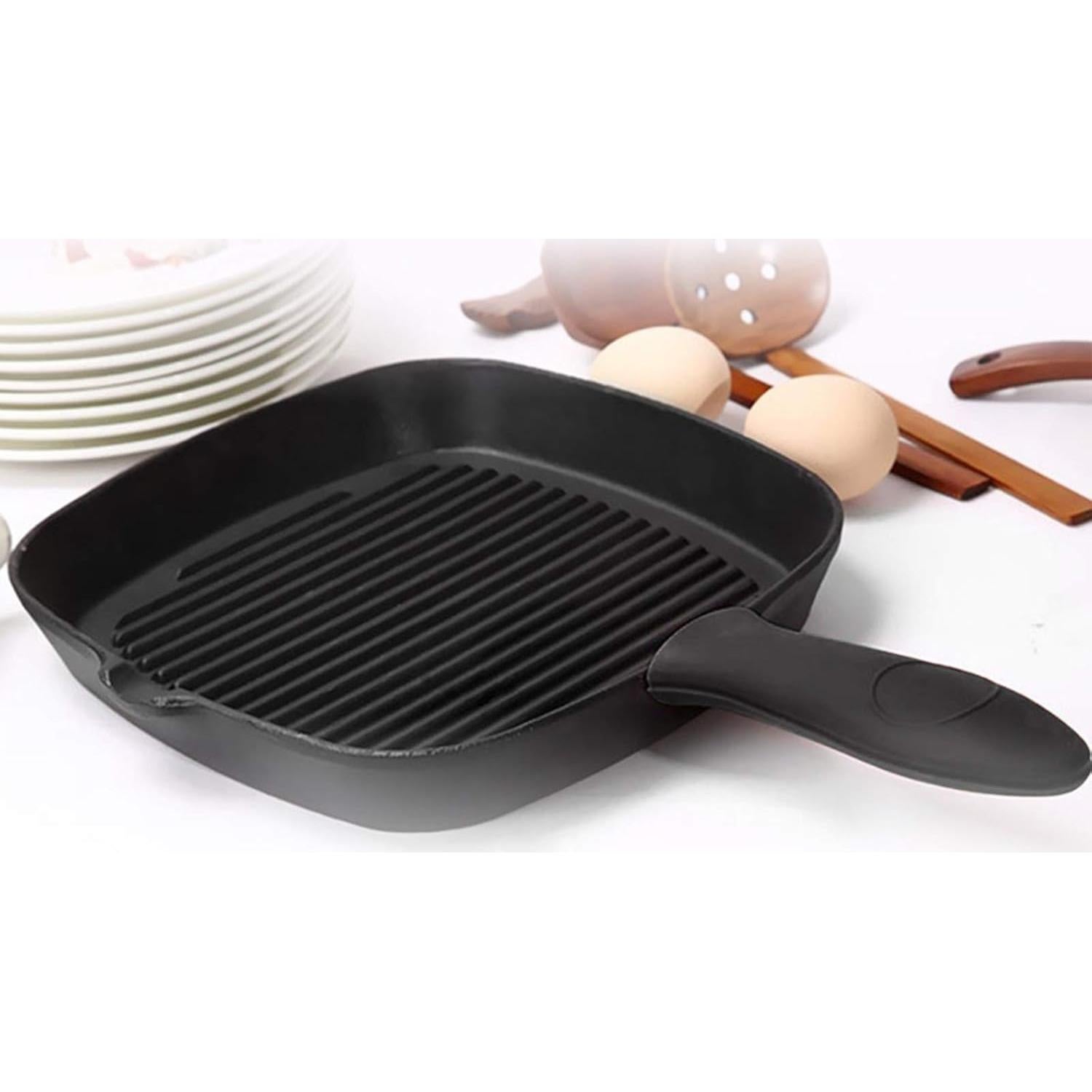 Soporte de Mango de Silicona Kulusion 6 Pcs Resistente al Calor