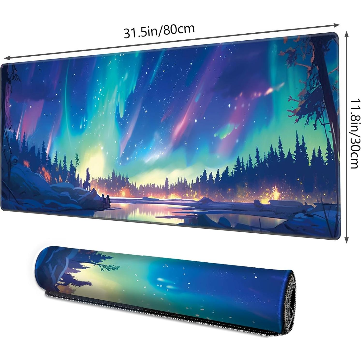 Alfombrilla de Ratón Gaming Galdas XXL Antideslizante 80x30 cm