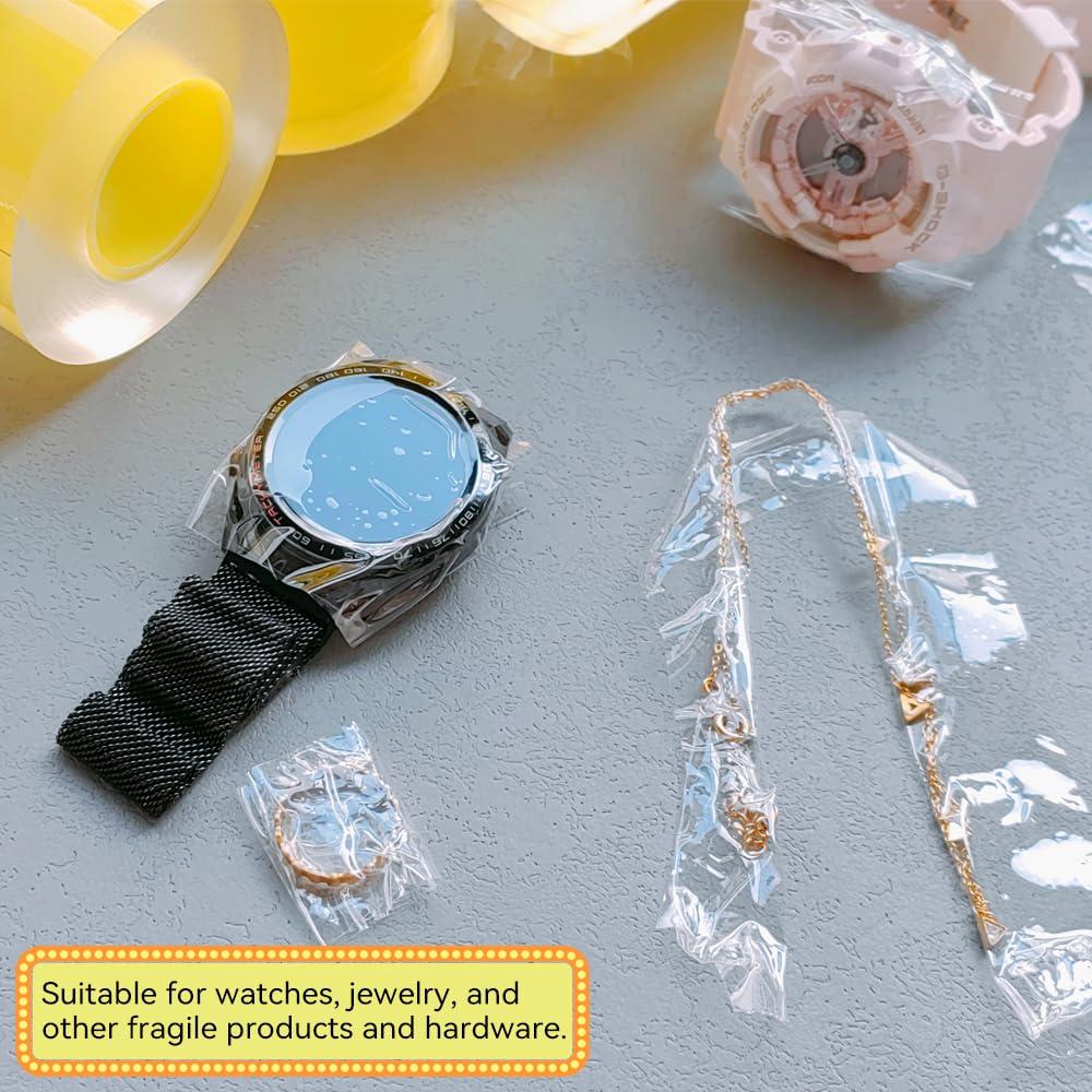 Cinta Protectora de PVC Transparente 3cm - ZAYOIZY, 50m