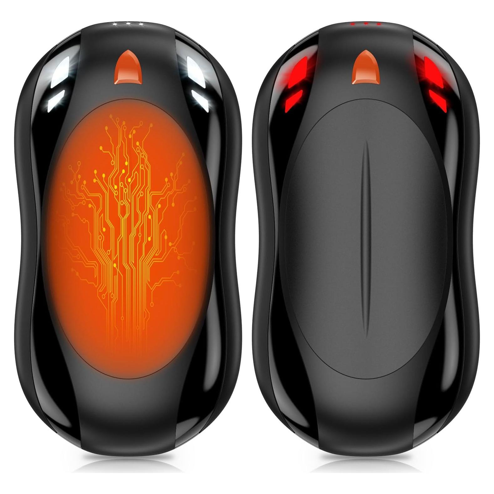 Paquete de 2 Calentadores de Manos Cbroer OT-118 6000mAh