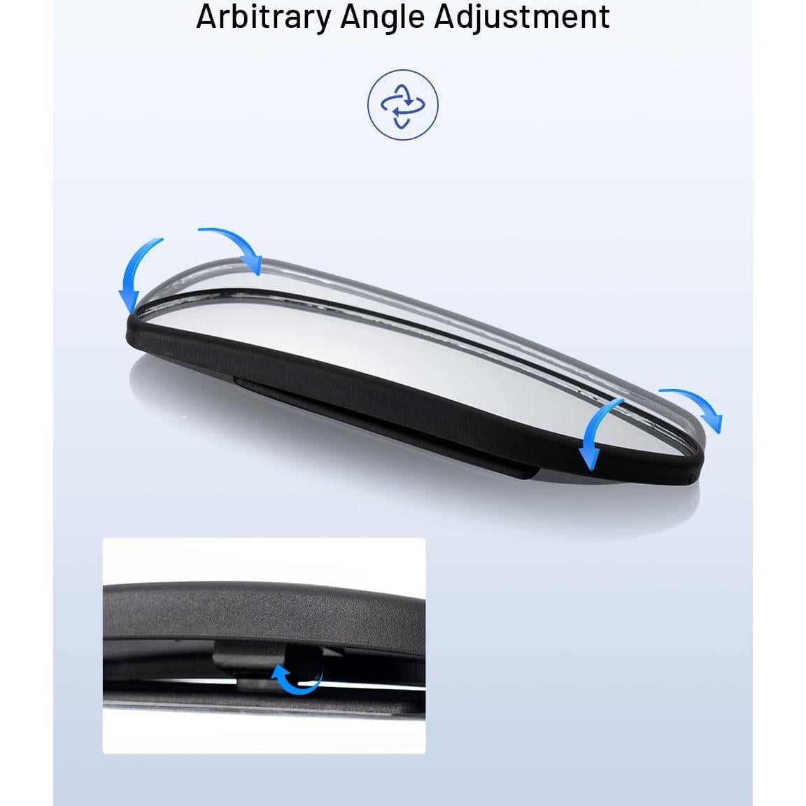 Espejo de Punto Ciego WildAuto 12.7 cm Ajustable Adhesivo