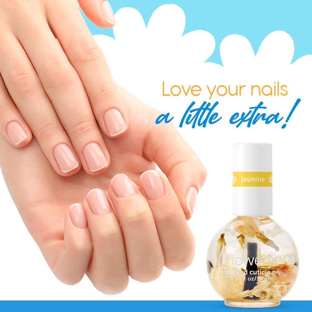 Aceite de Cutícula Aromatizado Jazmín Flowery 14.79 ml