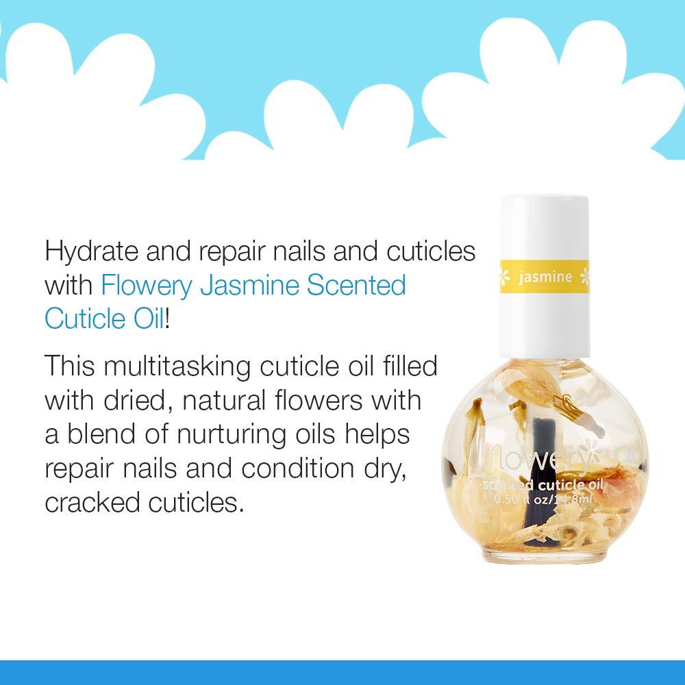 Aceite de Cutícula Aromatizado Jazmín Flowery 14.79 ml