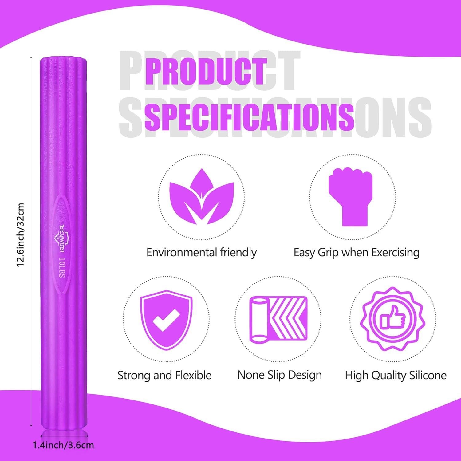 Barra de Terapia DICYWUDI para Codo de Golfista y Muñeca