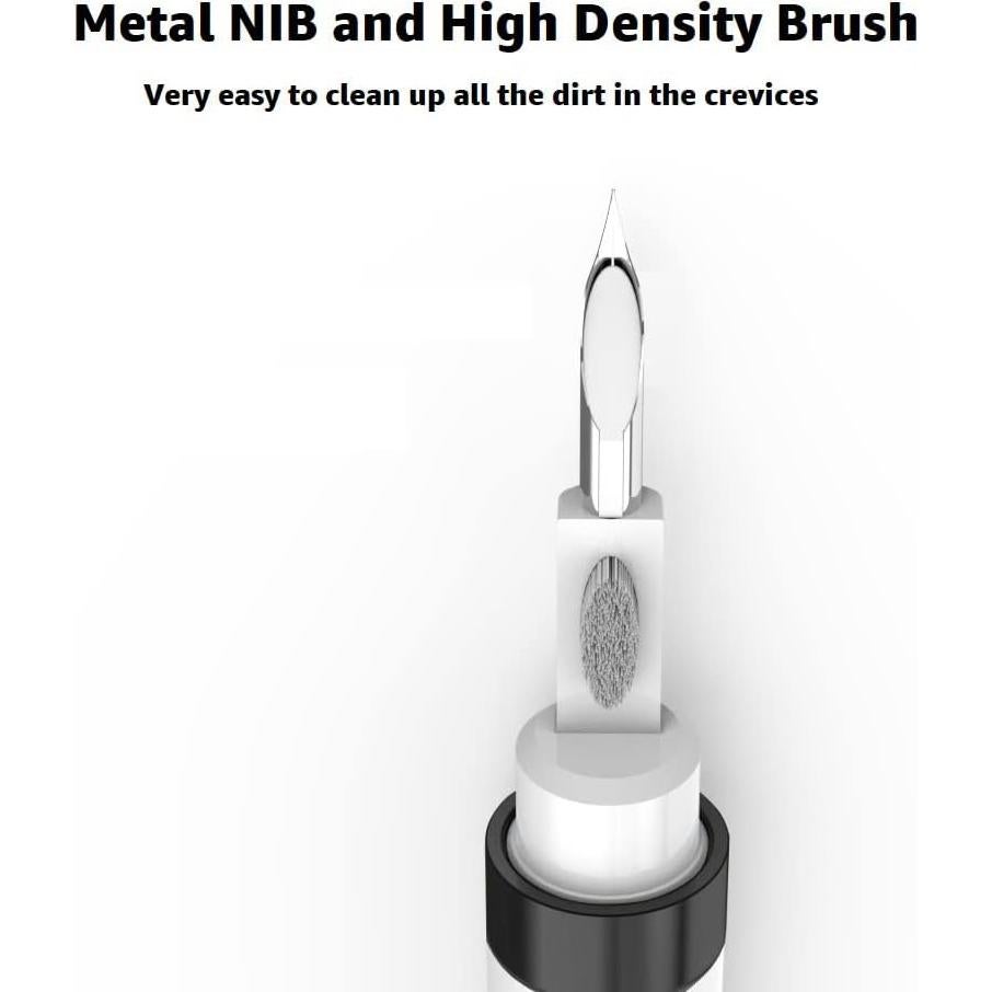 Kit Limpiador de Auriculares 4 en 1 GOALSEN ECP4IN1 - Negro