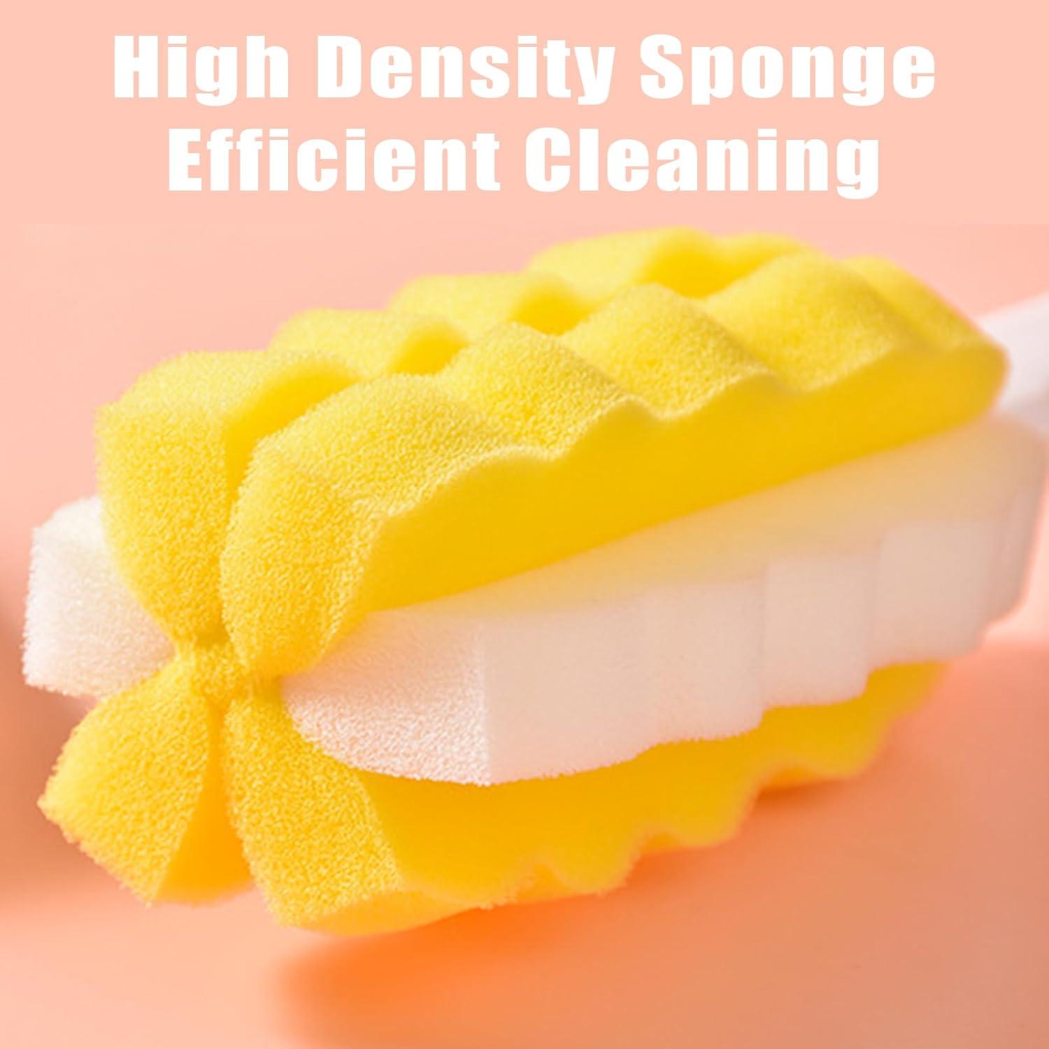 Cabezas de esponja de reemplazo INVODA para cepillo de botella x8