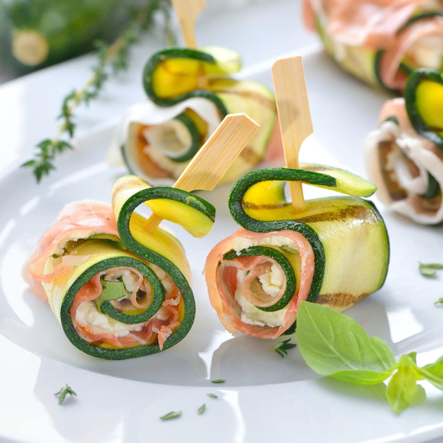 200 Pinchos de Bambú BBQStyle 8.9 cm para Aperitivos