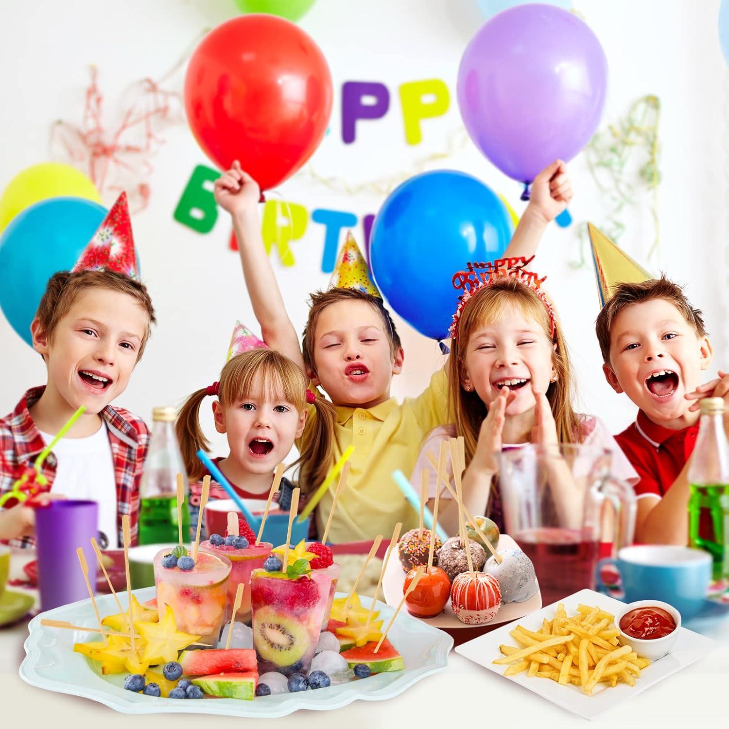 200 Pinchos de Bambú BBQStyle 8.9 cm para Aperitivos