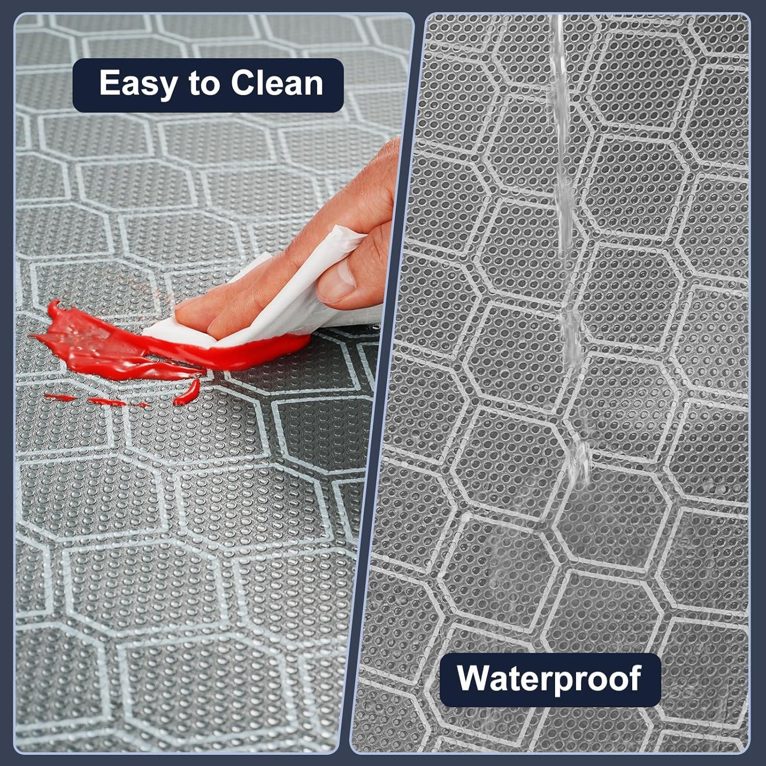 Forro de Estante KIMERSE Gris 30.48x199.39 cm Impermeable