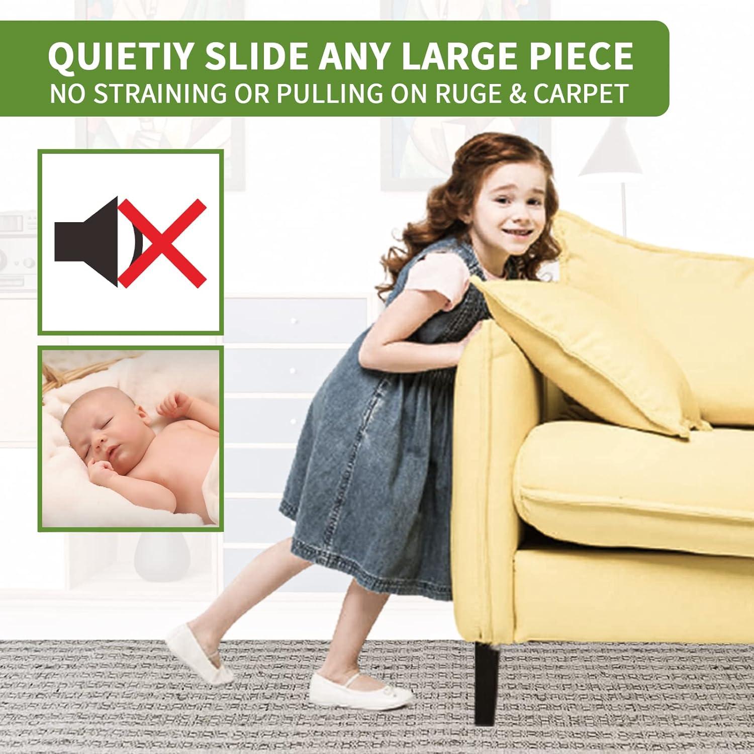 Deslizadores de Muebles 8 PCS 8.89 cm Covercorner Antideslizantes