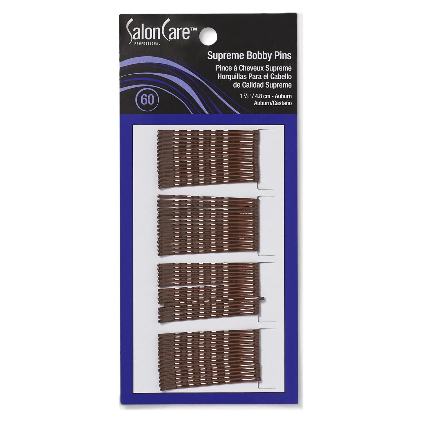 Pinzas para Cabello Auburn Salon Care Professional 60 Unidades