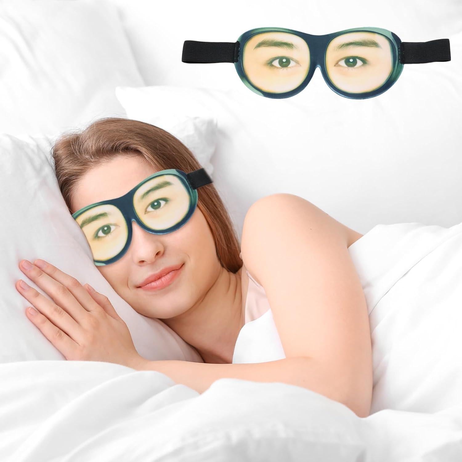 Máscara de Ojos 3D Honbay Suave para Dormir Ajustable