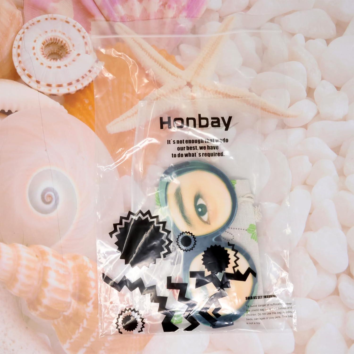 Máscara de Ojos 3D Honbay Suave para Dormir Ajustable