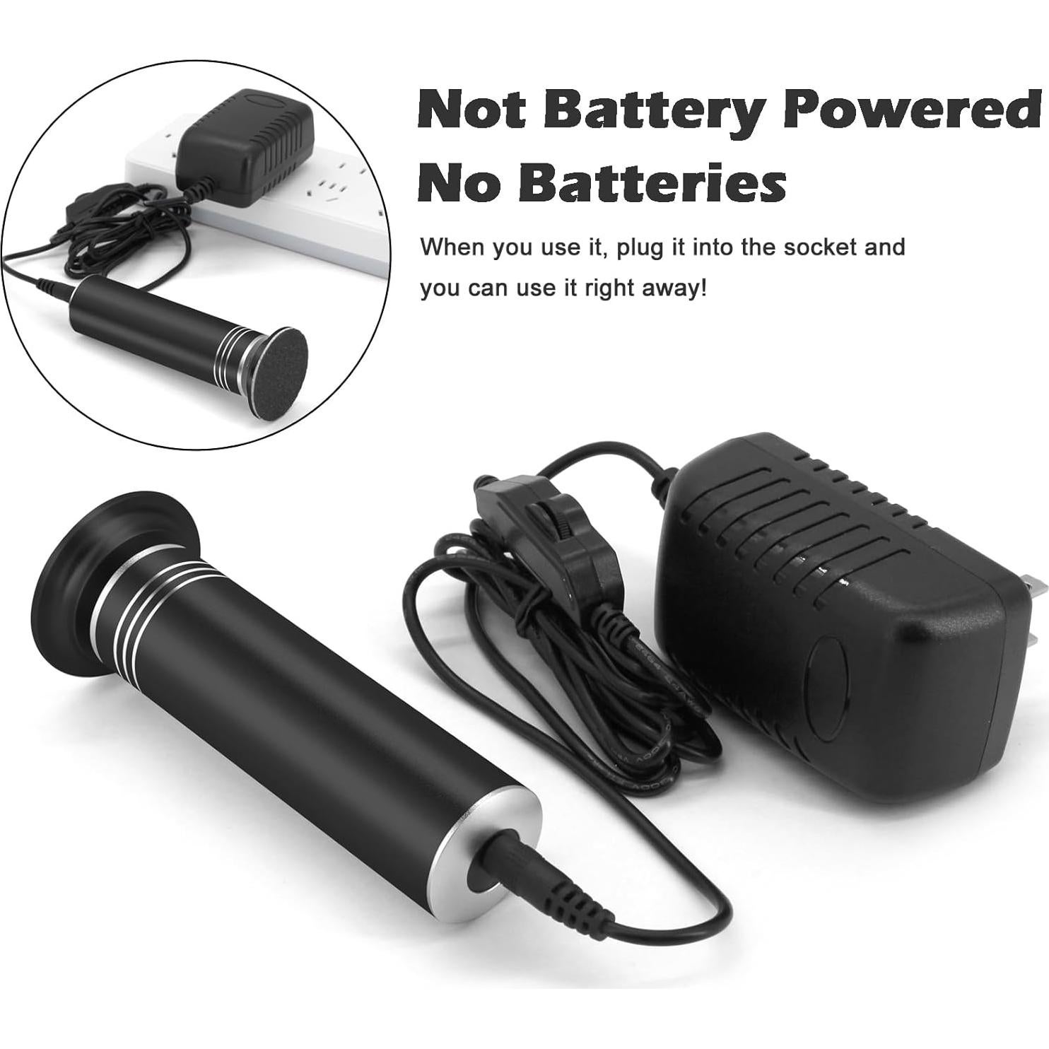 Removedor de Callos Eléctrico I.B.N FCR-2 1200RPM Ajustable