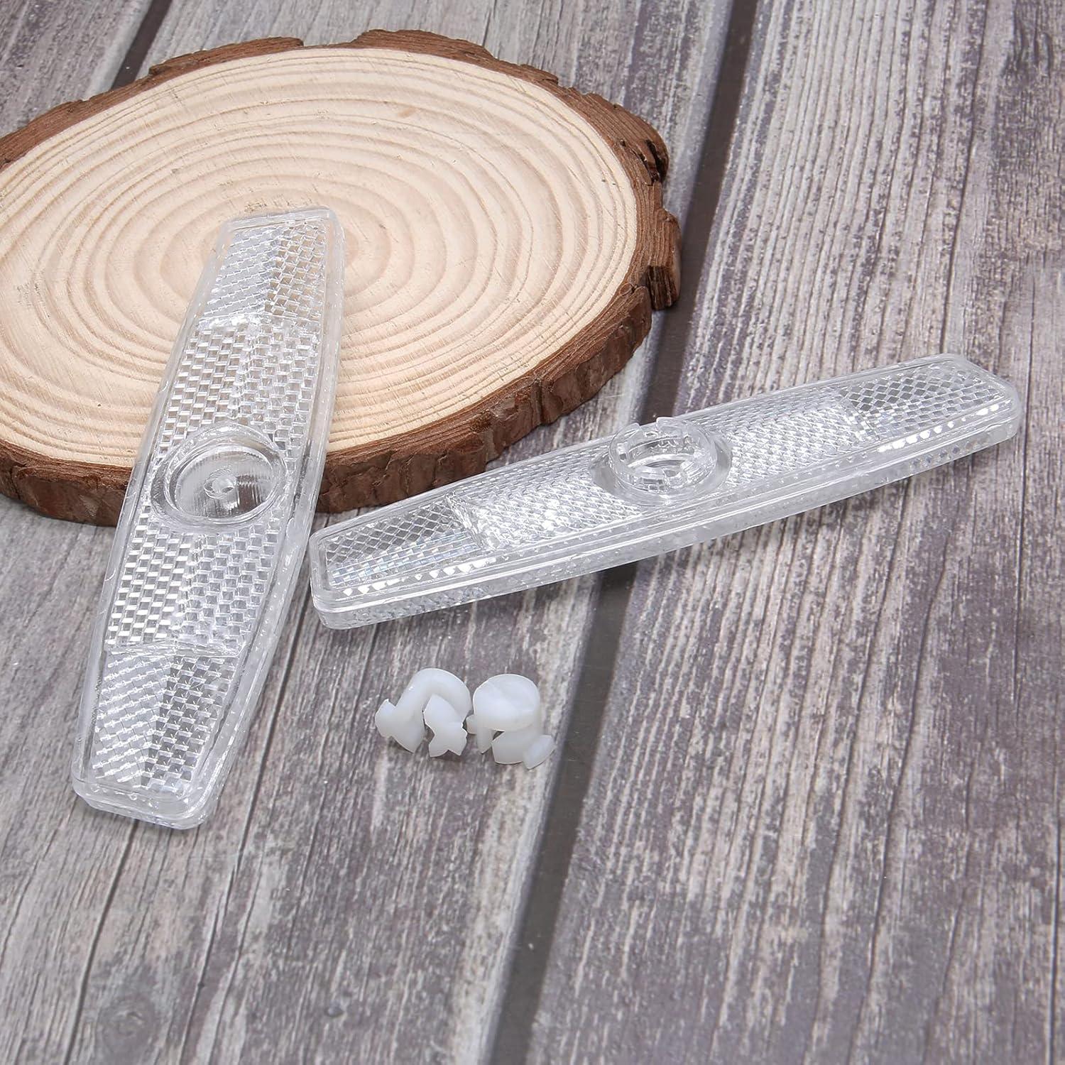 Reflectores de Bicicleta Coufce - Seguridad Nocturna, 4 Piezas