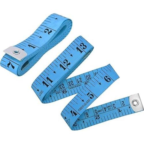 Paquete de 2 cintas métricas de tela suave Shah 150 cm