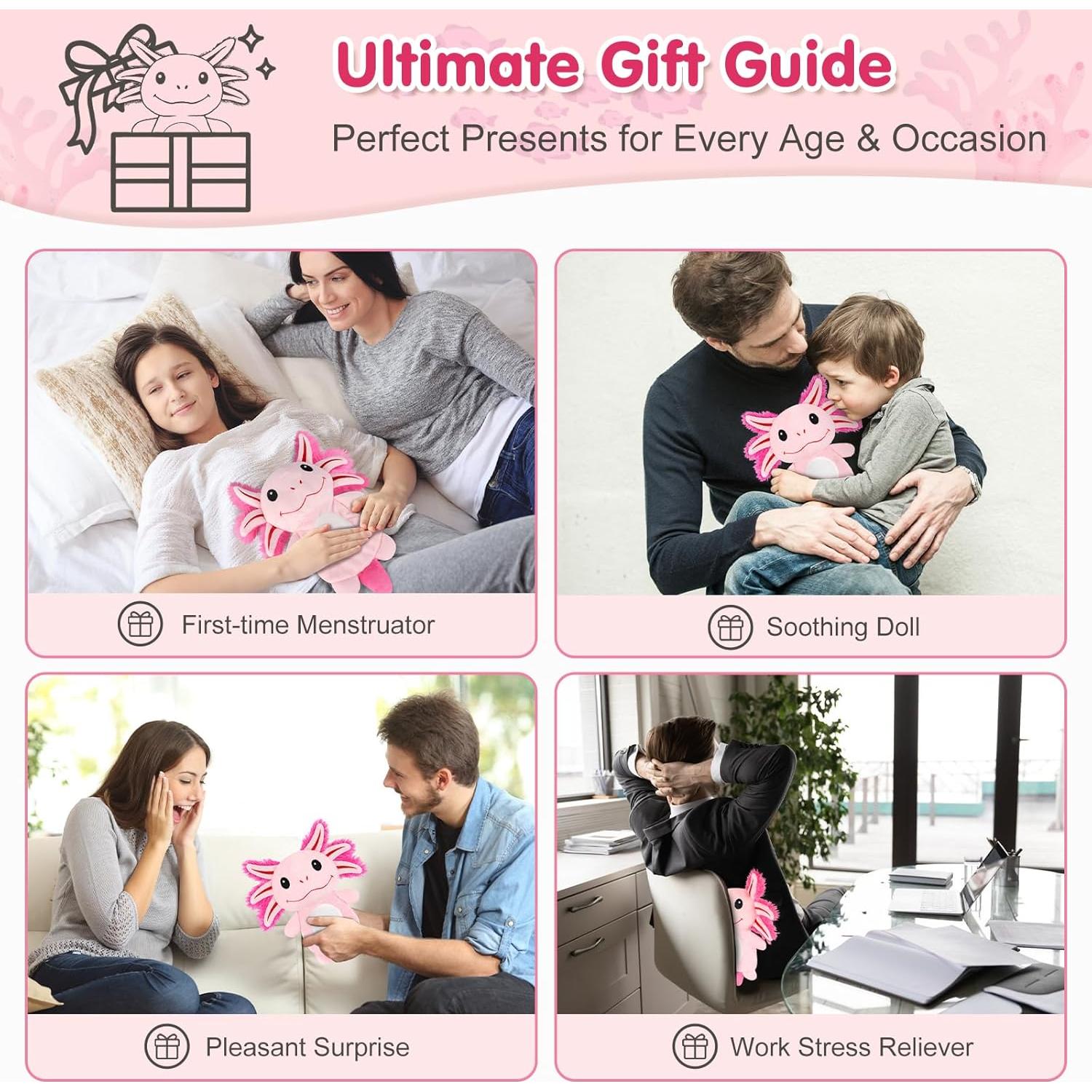 Almohadilla Térmica Axolote SUZZIPAD 17.3x26.9cm Calor Húmedo