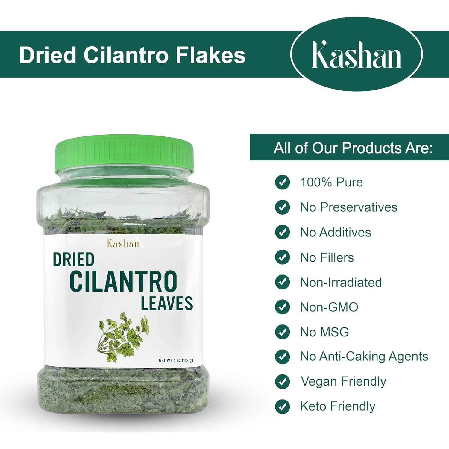 Cilantro Seco Kashan 113g - Sazonador Aromático Natural