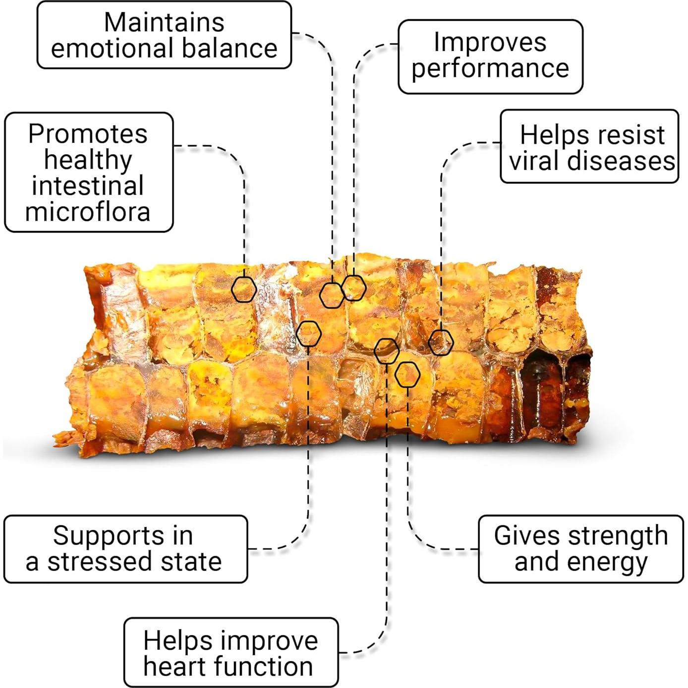 Pan de Abeja Orgánico New Time 125g - Superalimento Natural