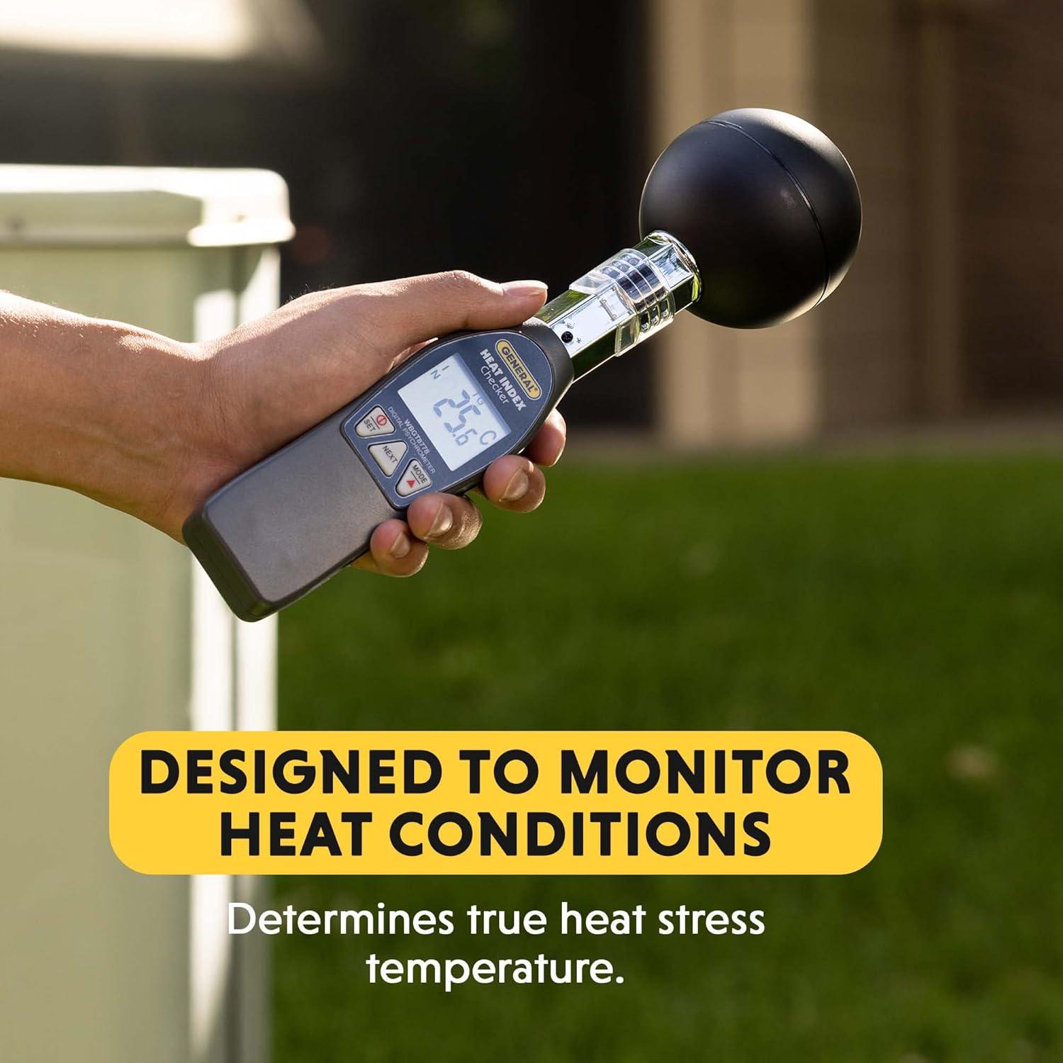 Monitor de Índice de Calor General Tools WBGT8778 0-50°C