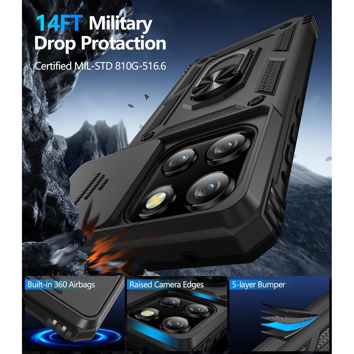 Funda Taisairu para Motorola Moto G Stylus 5G 2025 - Protección Completa, Soporte y Cubierta de Lente