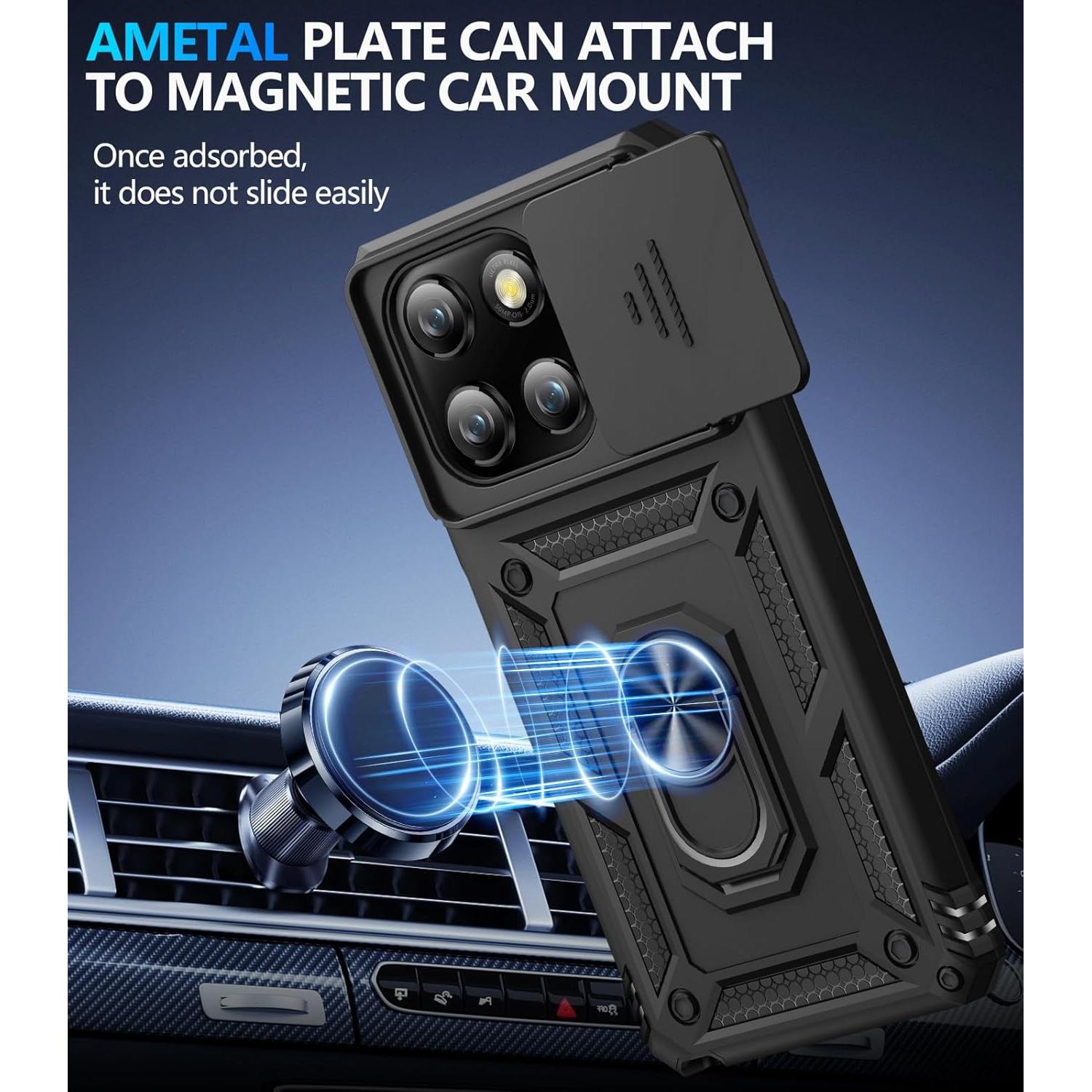 Funda Taisairu para Motorola Moto G Stylus 5G 2025 - Protección Completa, Soporte y Cubierta de Lente