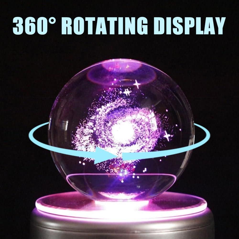 Base de Exhibición Rotativa LED Watris Veiyi 10,16 cm