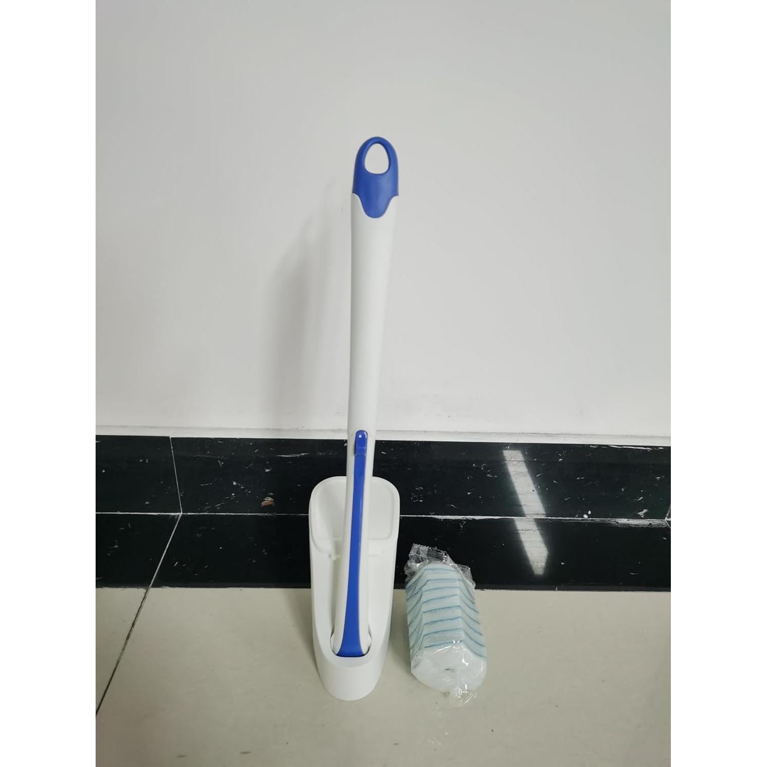 Cepillo de Inodoro Desechable JEHONN con 48 Recargas Azul