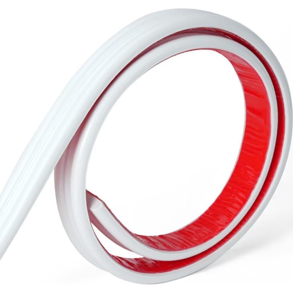 Panel de Moldura de Riel de Silla Autoadhesivo Hungbak 3m Blanco