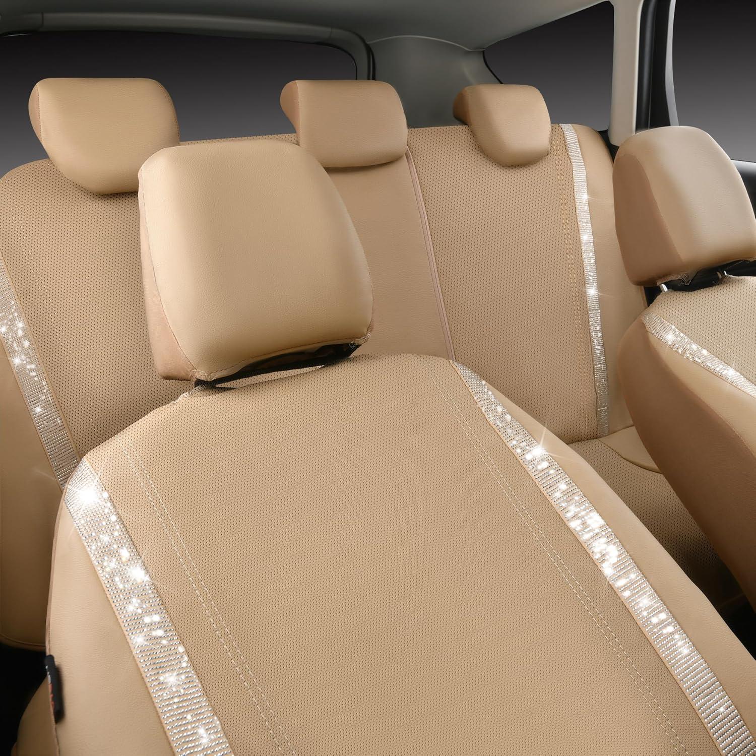 Cubiertas de Asiento de Coche CAR PASS Juego Completo Beige