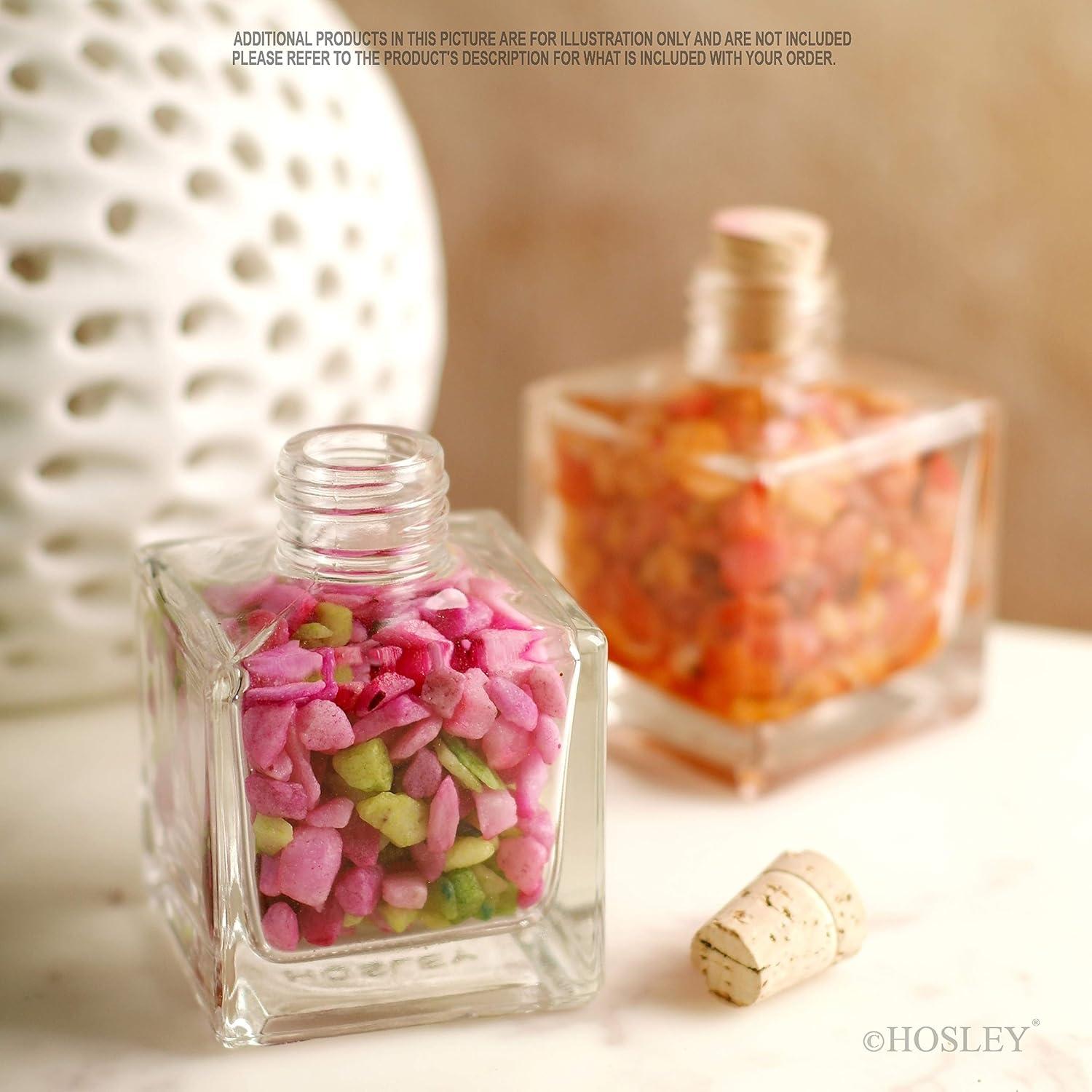 Conjunto de 4 Botellas Difusoras de Vidrio Hosley 8.26 cm