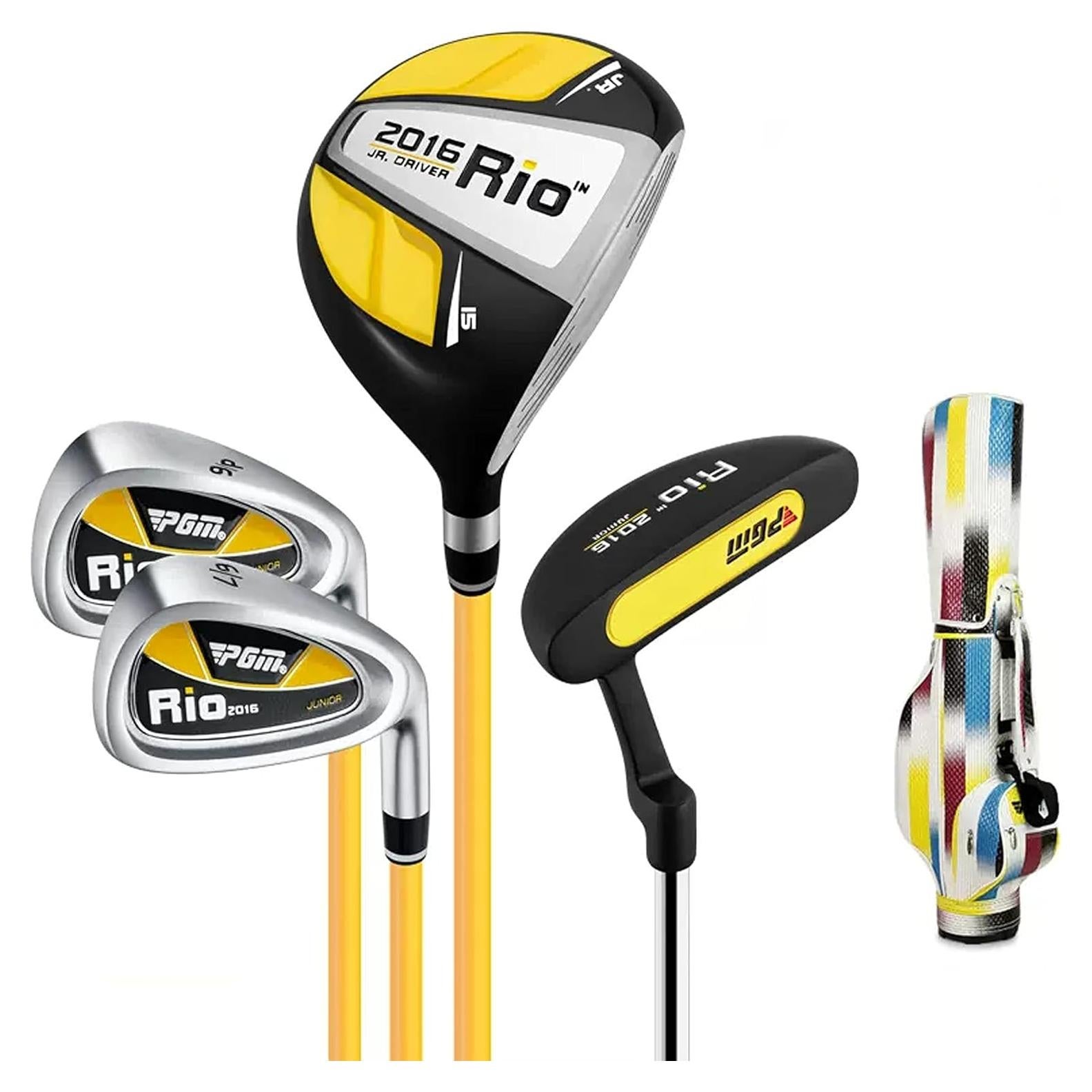 Juego de Palos de Golf PGM JRTG004-2 para Niños - Mano Derecha