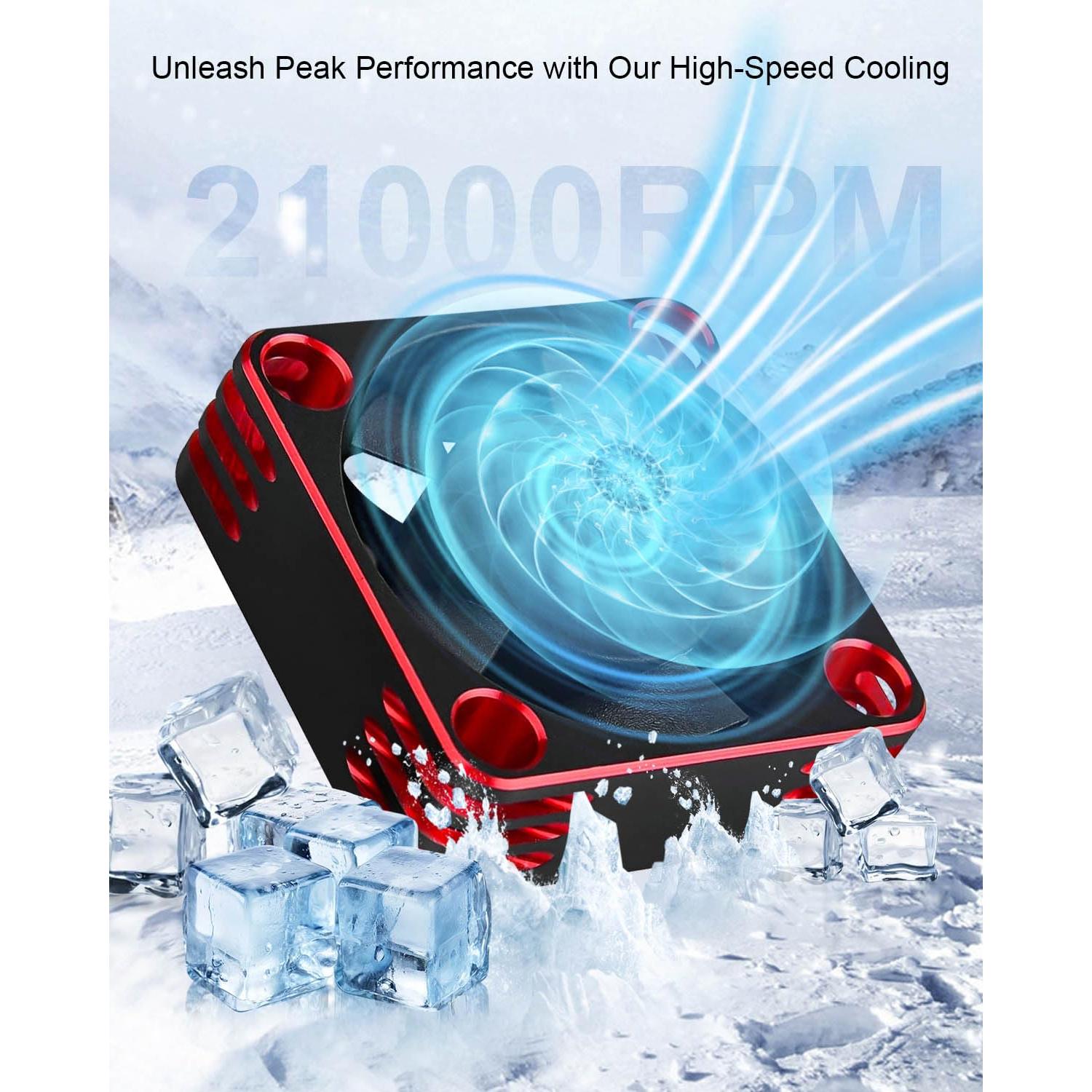 Ventilador de Enfriamiento Motor RC 35mm 21000RPM WUMZIJ