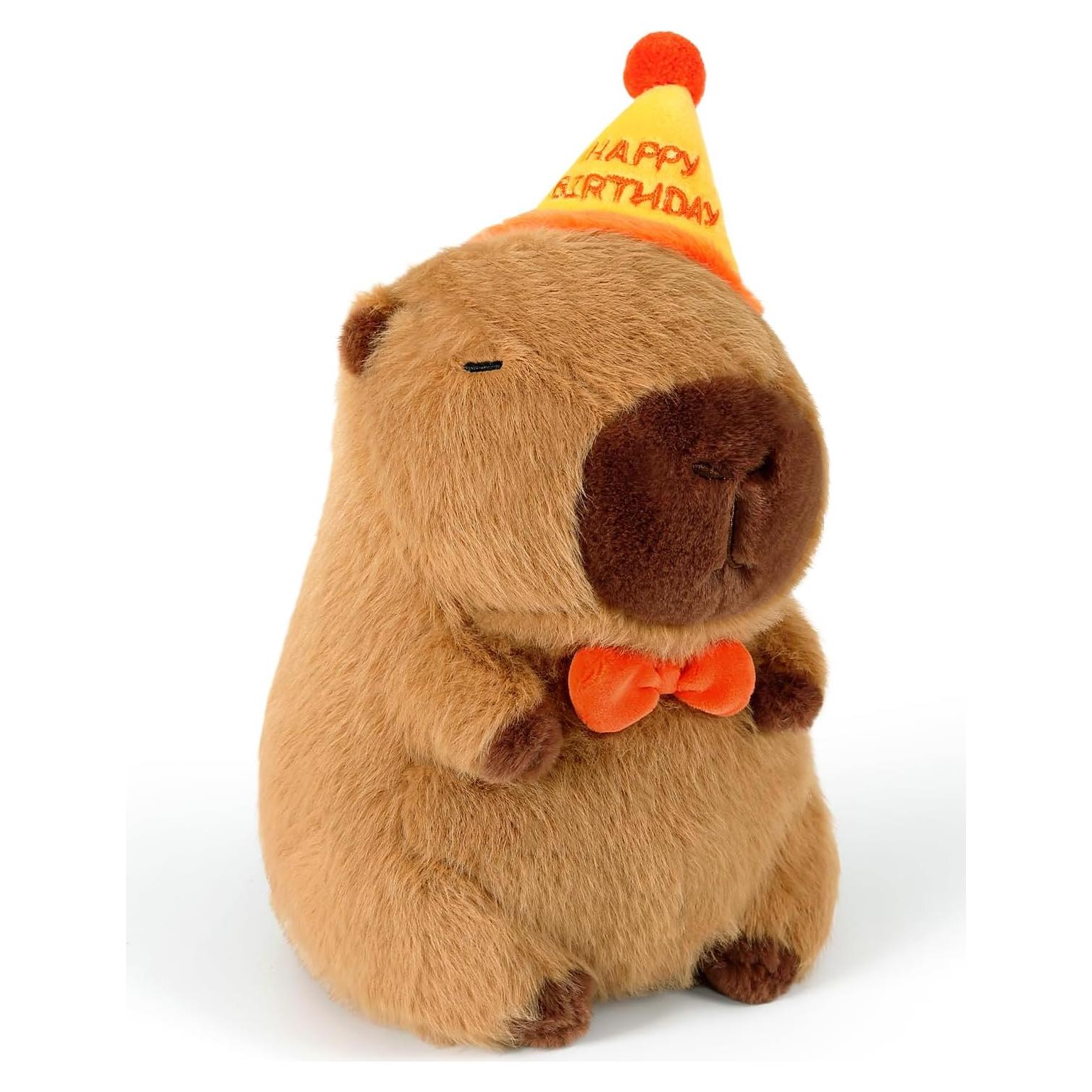 Peluche Capibara de Cumpleaños Ditucu 22.86 cm Suave