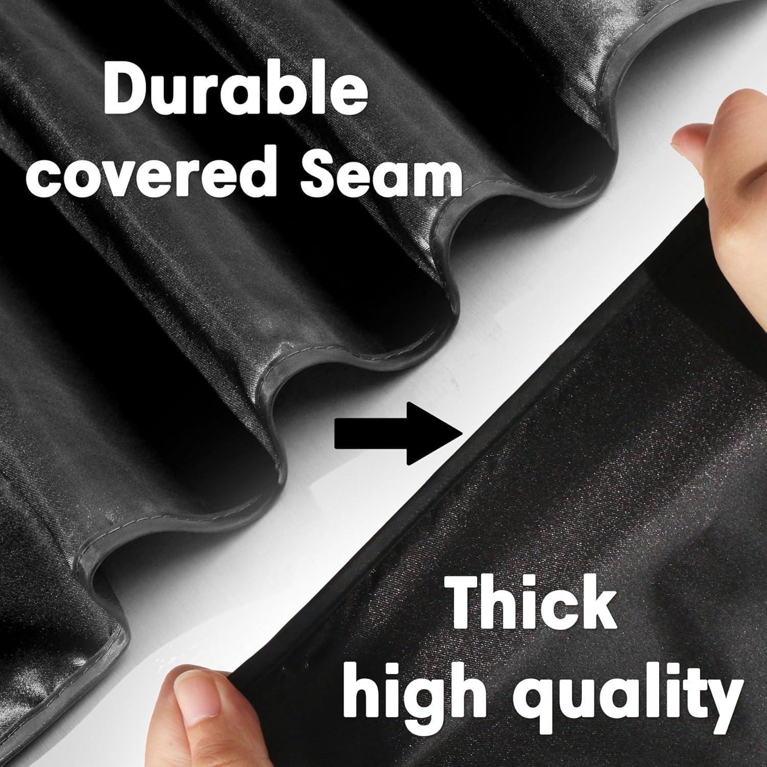 Capa de Superhéroe D.Q.Z para Adultos - Negro, 1.40m x 0.90m