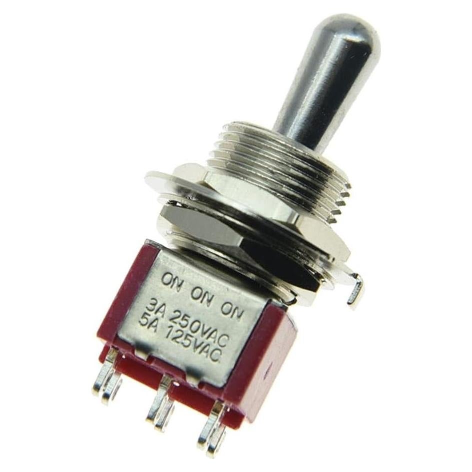 Interruptor de palanca Dopro Fat Bat DPDT 12V 3 posiciones