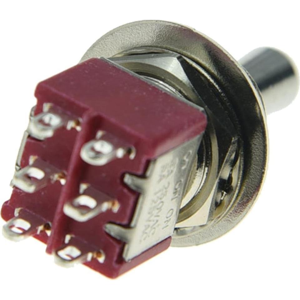 Interruptor de palanca Dopro Fat Bat DPDT 12V 3 posiciones