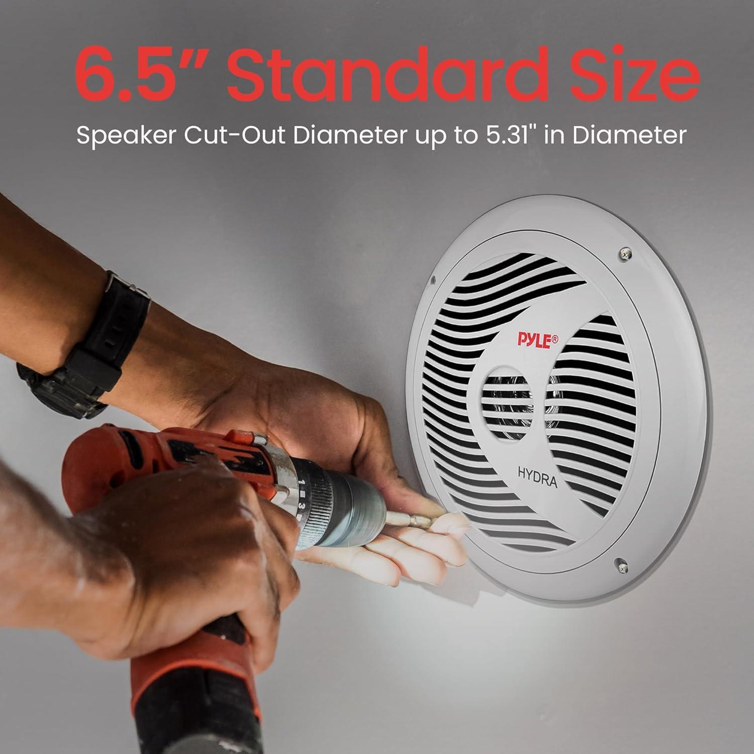 Altavoces Marinos Pyle PLMR60W 6.5" Impermeables 150W