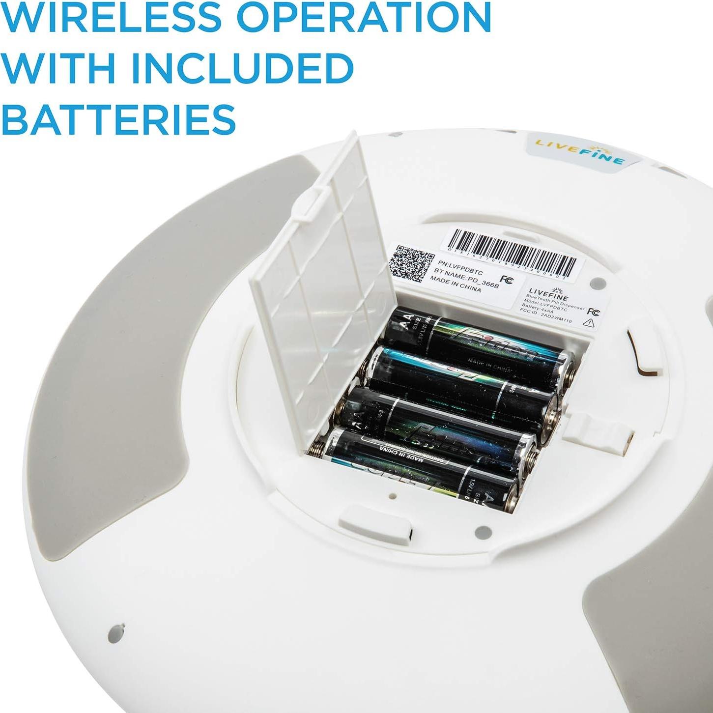 Dispensador Automático de Pastillas Live Fine 28 Días LCD