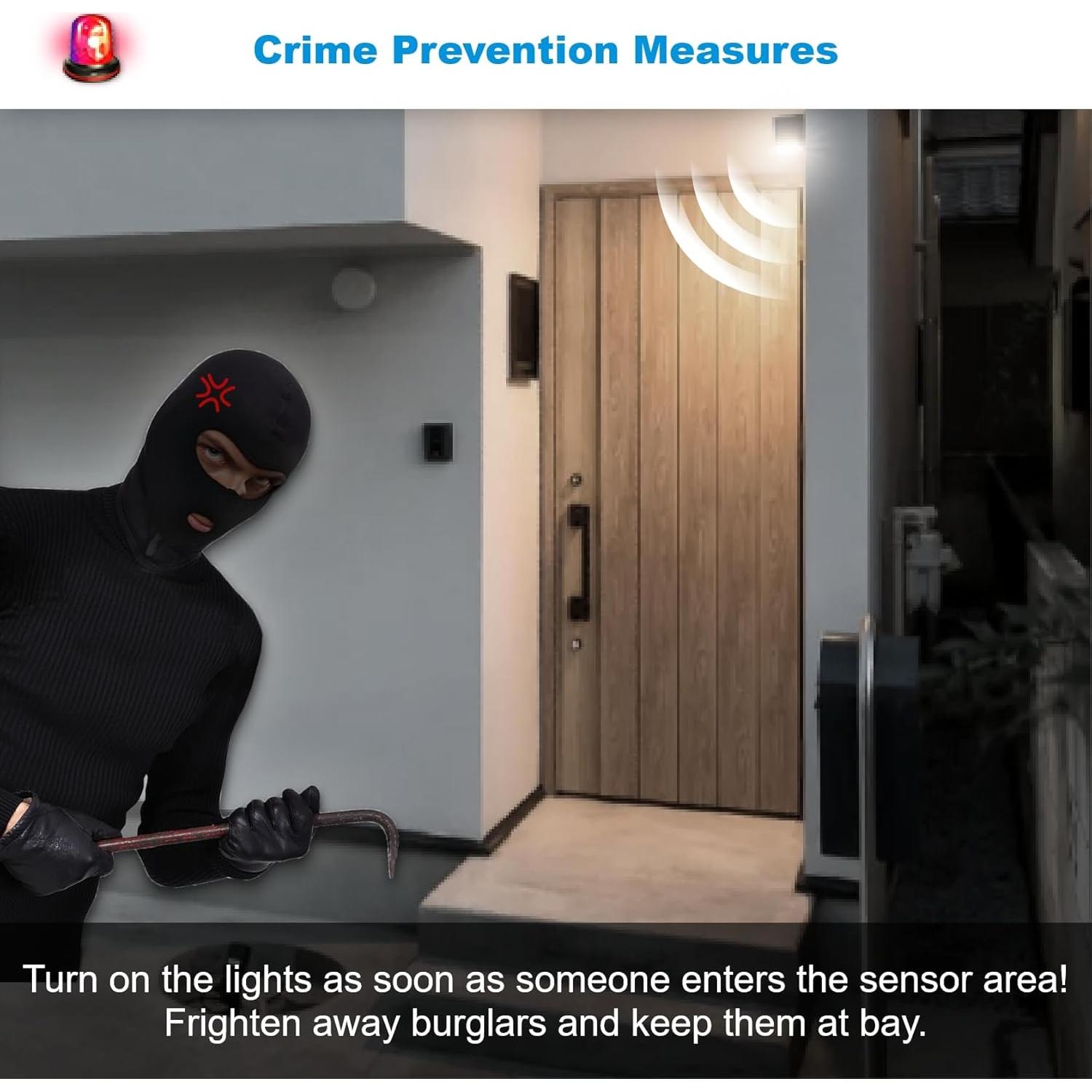 Bombilla LED con Sensor de Movimiento ORALUCE 9W 5000K - Paquete de 2