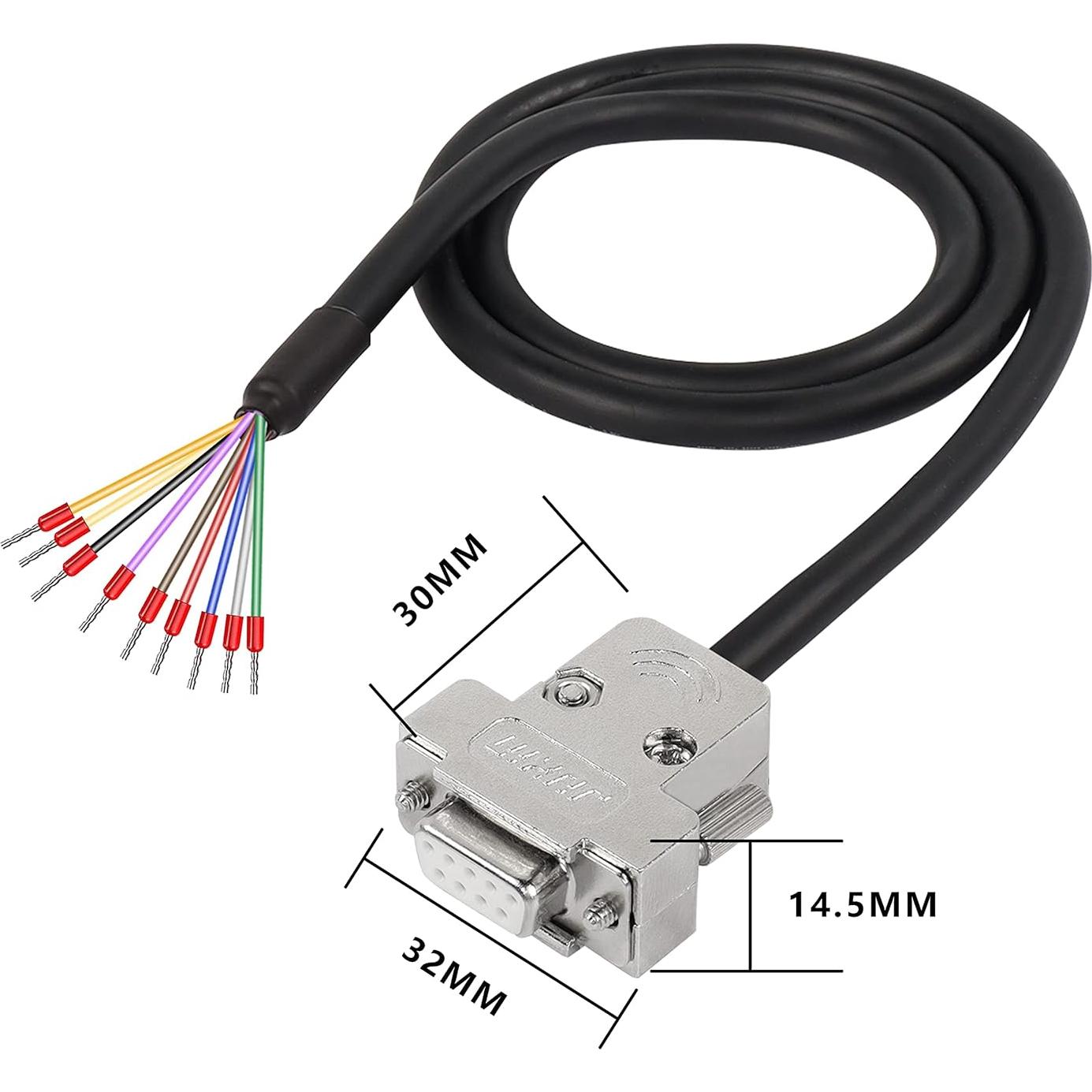 Cable Adaptador DB9 Femenino 1m RS232 RS485 Yingtuyou