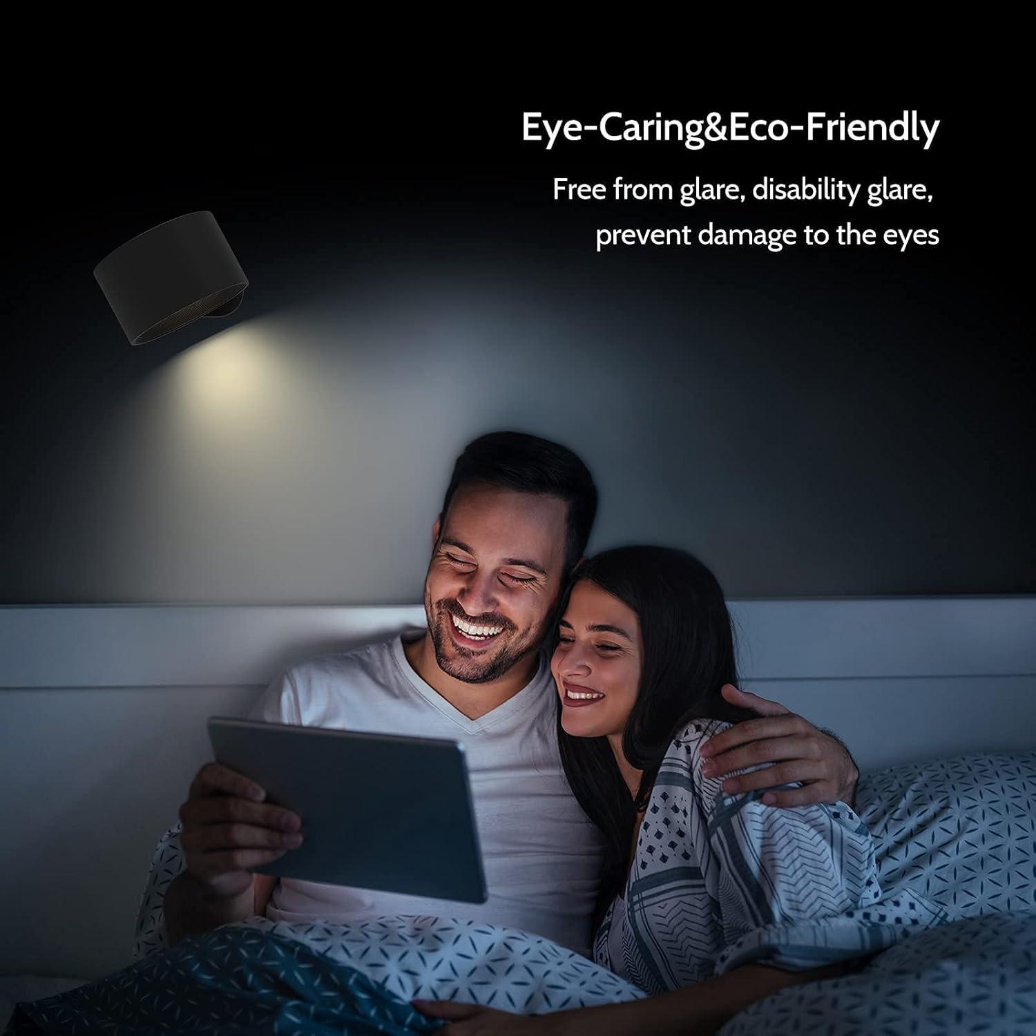 Lámpara de Pared LED Koopala Rblack3 3 Temperaturas y Brillo