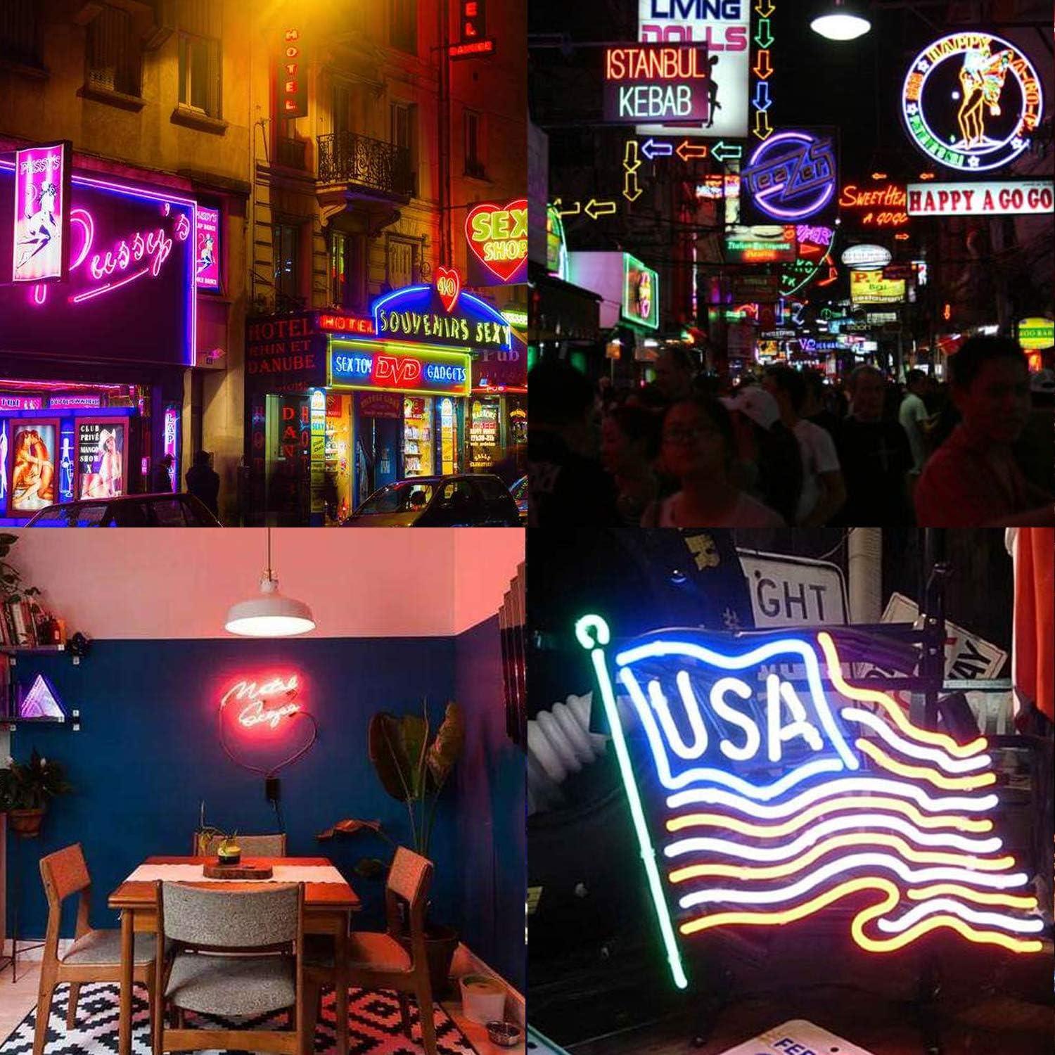 Tira de Luz Neón LED RGB KERTME 10m Impermeable Control Remoto