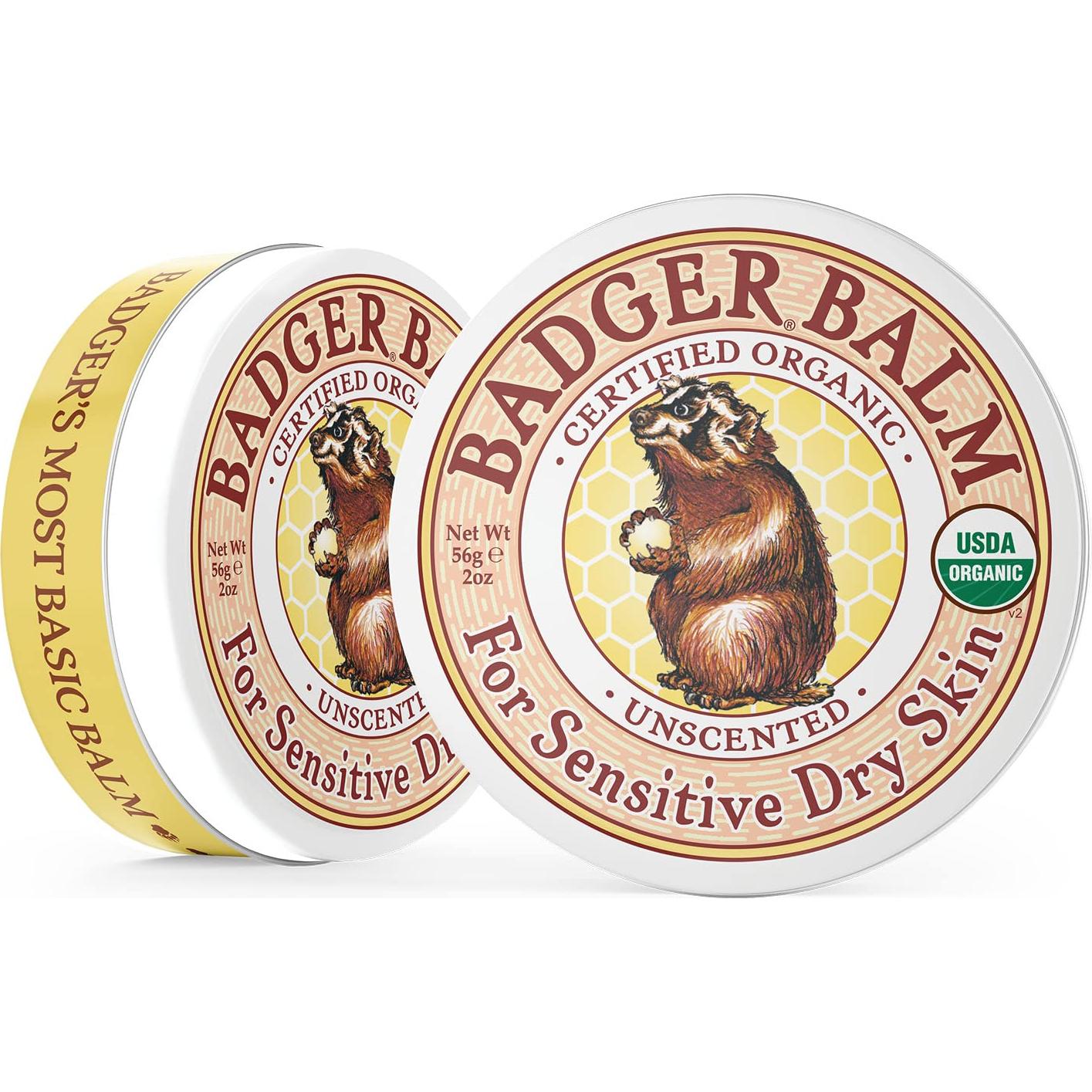 Bálsamo Hidratante Sin Fragancia Badger 56.7 g Orgánico
