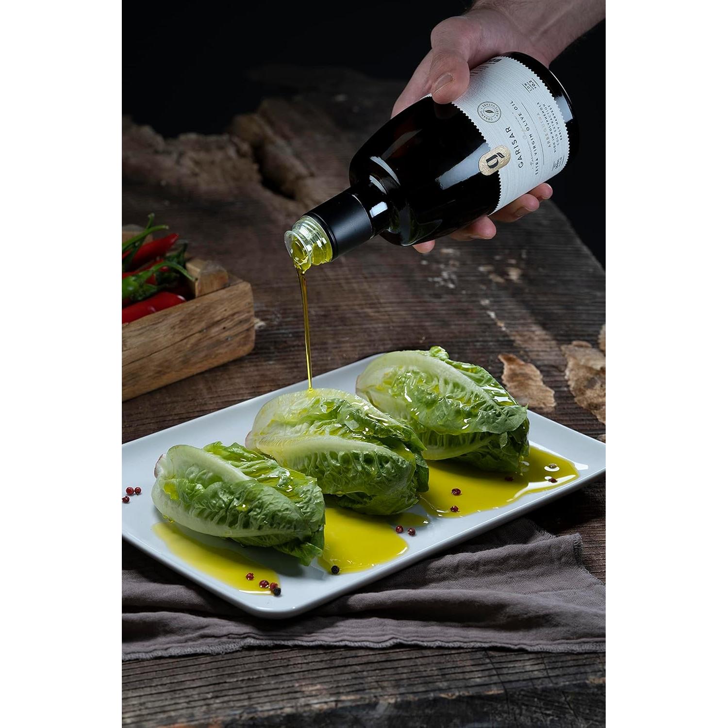 Aceite de Oliva Extra Virgen Garisar 500ml Arbequina Premium