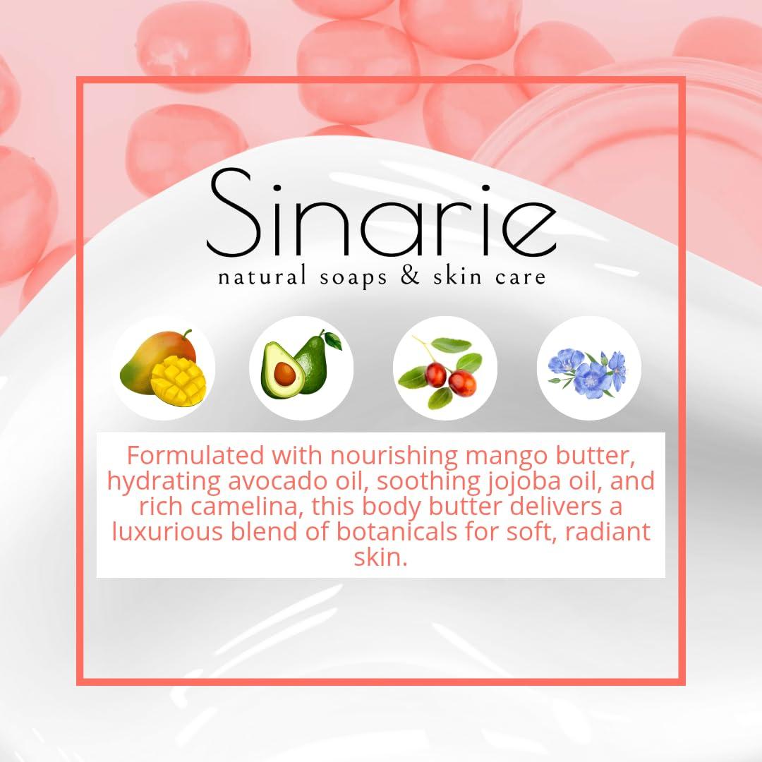 Manteca Corporal Sin Coco Sinarie 248 g Hidratante Piel Sensible