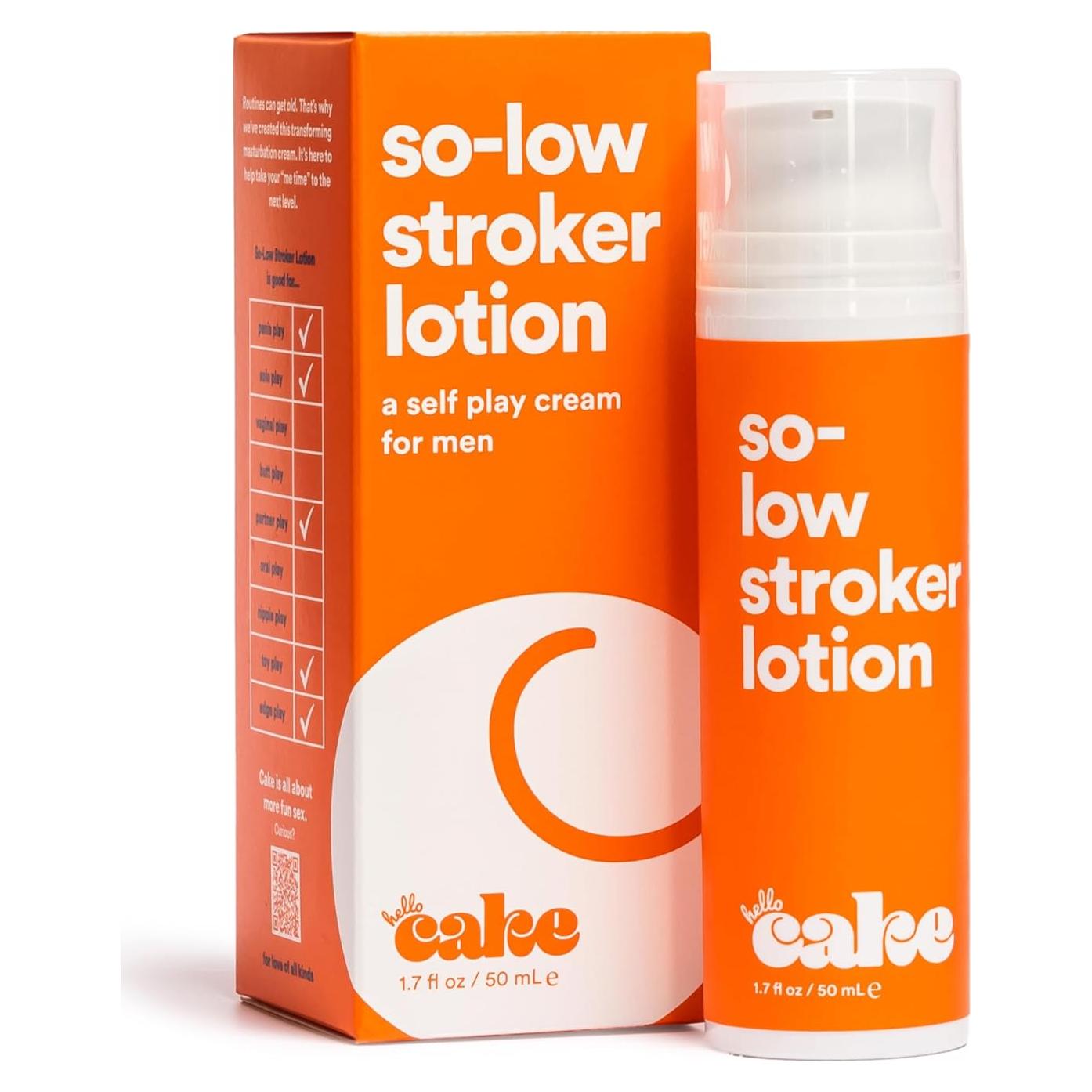 Crema Stroker So-Low Cake 50 ml - Hidratante Natural para Hombres